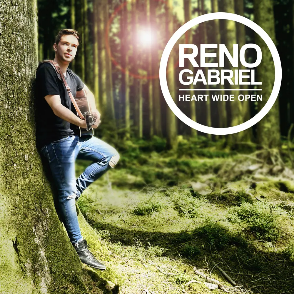 Cover of Reno Gabriels debut album "Heart Wide Open"